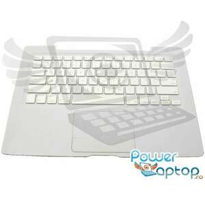 Tastatura Apple MacBook A1181 cu Palmrest alb si Touchpad Refurbished imagine