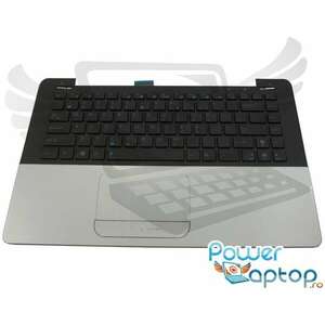 Tastatura Asus UX30 neagra cu Palmrest argintiu imagine
