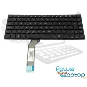 Tastatura Asus VivoBook S400 layout UK fara rama enter mare imagine