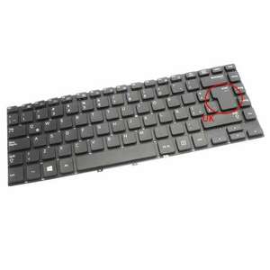 Tastatura neagra Samsung NP350V4X layout UK fara rama enter mare imagine