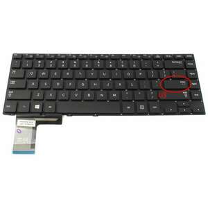 Tastatura Samsung NP370R4E layout US fara rama enter mic imagine