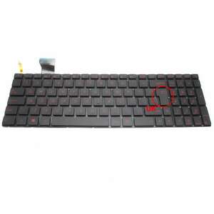 Tastatura Asus GL552 iluminata layout UK fara rama enter mare imagine