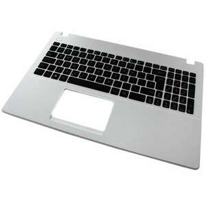 Tastatura Asus X551MA neagra cu Palmrest alb imagine