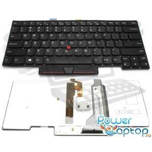 Tastatura Lenovo 0C02206 iluminata layout US fara rama enter mic imagine