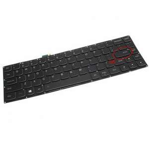 Tastatura Lenovo Yoga 3 Pro iluminata layout US fara rama enter mic imagine