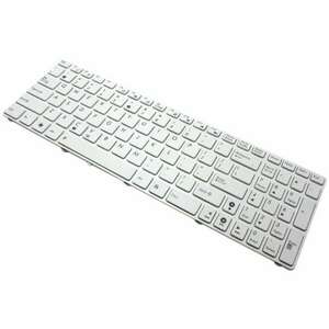 Tastatura Asus K55DR alba imagine
