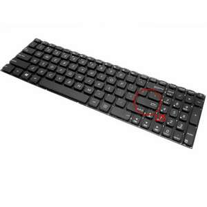 Tastatura Asus F541 layout US fara rama enter mic imagine