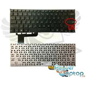 Tastatura Asus VivoBook Q200 layout US fara rama enter mic imagine