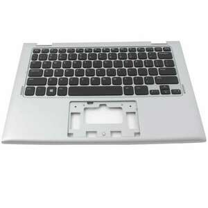 Tastatura Dell Inspiron 11 3147 neagra cu Palmrest argintiu imagine