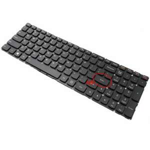 Tastatura Lenovo IdeaPad 500 15ACZ iluminata layout US fara rama enter mic imagine