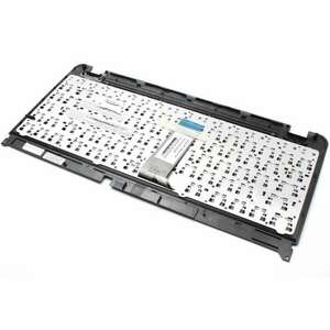 Tastatura Asus EEE PC 1215 neagra cu Rama neagra imagine