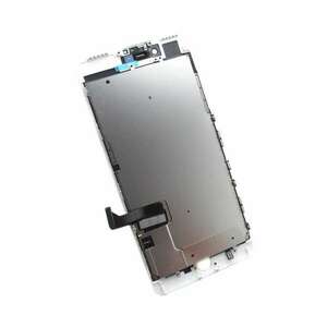 Display iPhone 7 Plus LCD Alb Complet Cu Tablita Metalica Si Conector Amprenta imagine