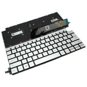 Tastatura Dell 02RVRV Argintie iluminata backlit imagine