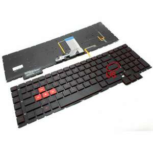 Tastatura HP 924003-B31 iluminata layout US fara rama enter mic imagine