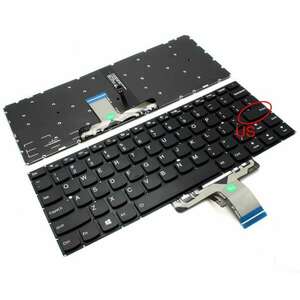 Tastatura Lenovo IdeaPad 710S-13IKB iluminata layout US fara rama enter mic imagine