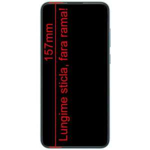 Display Samsung Galaxy A11 A115 Black Negru VARIANTA SCURTA CU STICLA 157mm imagine