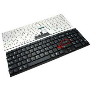 Tastatura Neagra Sony Vaio VPC EC25FX layout US fara rama enter mic imagine