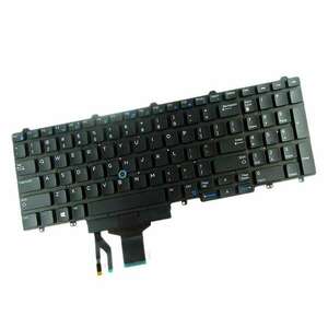 Tastatura Dell Precision 15 3510 layout US fara rama enter mic imagine