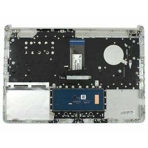 Tastatura HP 6051B1239501 Argintie cu Palmrest Argintiu si TouchPad imagine