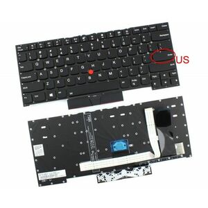 Tastatura Lenovo 5N20R4210 iluminata layout US fara rama enter mic imagine