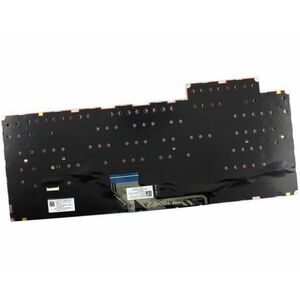 Tastatura Neagra Asus Rog Zephyrus M15 502GW iluminata RGB layout US fara rama enter mic imagine