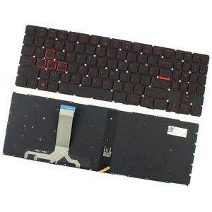 Tastatura Lenovo LCM16F83USJ686R red color llumination backlit keys imagine