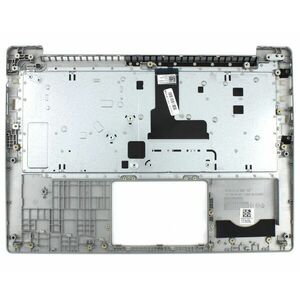 Tastatura Lenovo 0KN1 Gri cu Palmrest Argintiu iluminata backlit imagine