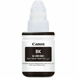 Cartus cerneala Canon GI-490 BK, pigment black, capacitate 135ml, pentru echipamente CISS G1400 / G2400 / G3400 imagine