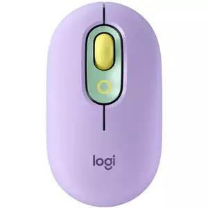 Mouse wireless Logitech Pop Daydream, Ambidextru, Mov/Verde imagine