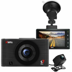 Camera auto DVR Xblitz S7 Duo Dual fata/spate, Full HD, Black imagine