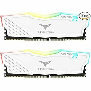 T-Force DELTA RGB - DDR4 - kit - 16 GB: 2 x 8 GB - DIMM 288-pin - 3200 MHz / PC4-25600 - unbuffered imagine