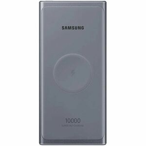 Acumulator extern wireless Samsung, 2 x USB Type C, 10000 mAh, 25W, Dark Gray imagine