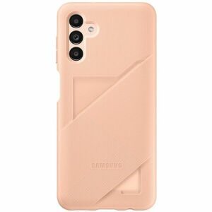 Husa de protectie Samsung Card Slot Cover pentru Galaxy A13 5G, Peach imagine