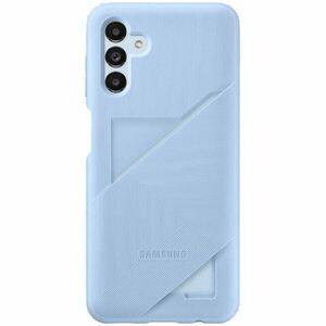 Husa de protectie Samsung Card Slot Cover pentru Galaxy A13 5G, Artic Blue imagine