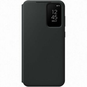 Husa de protectie Samsung Smart View Wallet Case pentru Galaxy S23 Plus, Black imagine