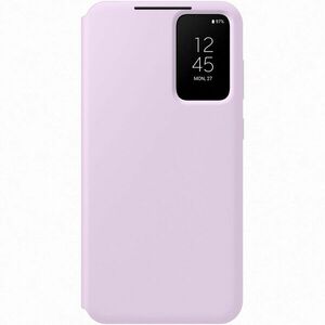 Husa de protectie Samsung Smart View Wallet Case pentru Galaxy S23 Plus, Lilac imagine