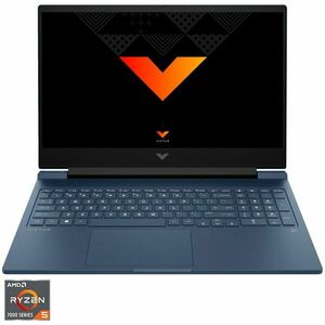 Laptop Gaming Victus 16-s0128nq cu procesor AMD Ryzen™ 5 7640HS pana la 5.0 GHz, 16.1, Full HD, IPS, 144Hz, 16GB DDR5, 1TB SSD, NVIDIA® GeForce RTX™ 4050 6GB GDDR6, Free DOS, Performance Blue imagine