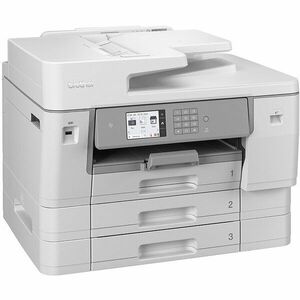 Multifunctional Inkjet A3 Brother MFC-J6957DW, print, scan, copy, fax A3, Wireless 802.11b/g/n, Ethernet, WiFi direct, NFC imagine