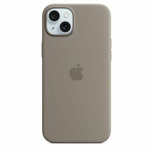 Husa de protectie Silicone Case with MagSafe pentru iPhone 15 Plus, Clay imagine