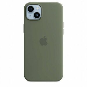Husa de protectie Silicone Case with MagSafe pentru iPhone 14 Plus, Olive imagine