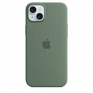 Husa de protectie Silicone Case with MagSafe pentru iPhone 15 Plus, Cypress imagine