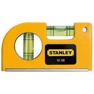 Boloboc de buzunar Stanley 0-42-130, magnetic, 8.7 cm imagine
