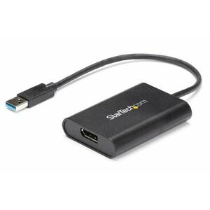 Adaptor video StarTech USB32DPES2, DisplayPort, USB, 4K (Negru) imagine