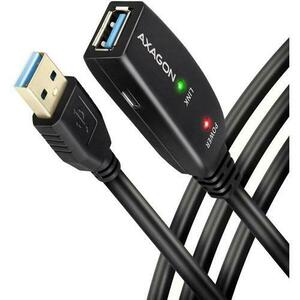 Cablu AXAGON ADR-305, USB 3.0, prelungitor 5m, activ, USB-A tata, USB-A mama (Negru) imagine