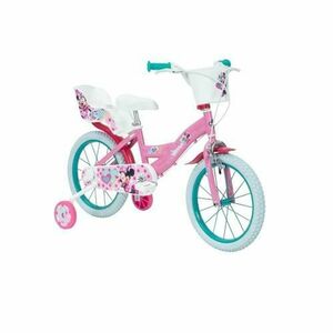 Bicicleta pentru copii Disney Minnie, roti 16inch, Roz imagine