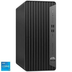 Calculator Sistem PC HP Elite Tower 600 G9 (Procesor Intel® Core™ i5-12500, 6 cores, 3.3GHz up to 4.6GHz, 18MB, 8GB DDR5, 512GB SSD, Intel® UHD Graphics 730, Free DOS, Negru) imagine