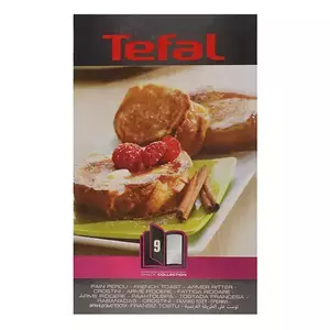 Set 2 placi pentru French Toast Tefal Snack Collection+ Carte de retete imagine