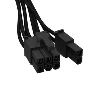 Cablu alimentare PCIe be quiet! CP-6610, BC070, sleeved (Negru) imagine