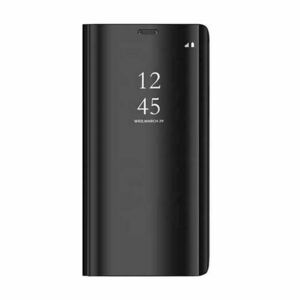 Husa pentru Samsung Galaxy S23 FE, OEM, Clear View, Neagra imagine