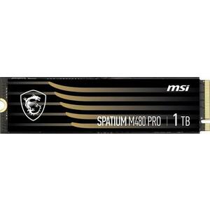 SSD MSI SPATIUM M480 Pro, 1TB, M.2 2280, PCIe 4.0 NVMe imagine